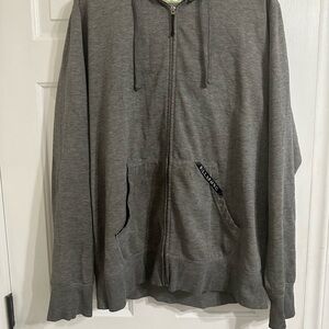 Billabong Men's Charcoal Zip-Up Sweater